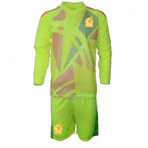 Mexiko Brankářské Dětské Venkovní dres komplet Copa America 2024 Dlouhý Rukáv (+ trenýrky)